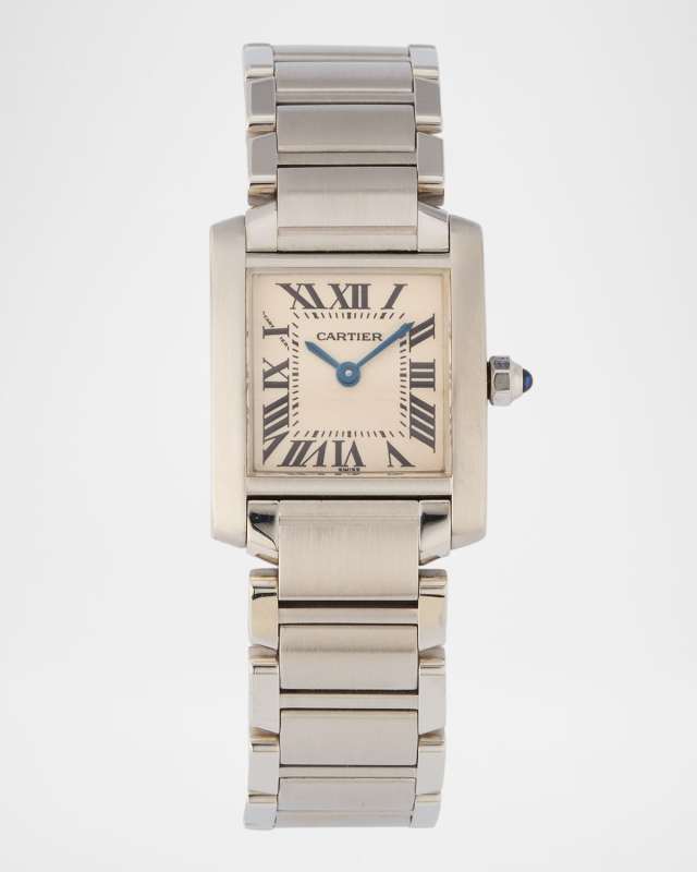 Cartier Tank Francaise 25mm Vintage 1990s Watch